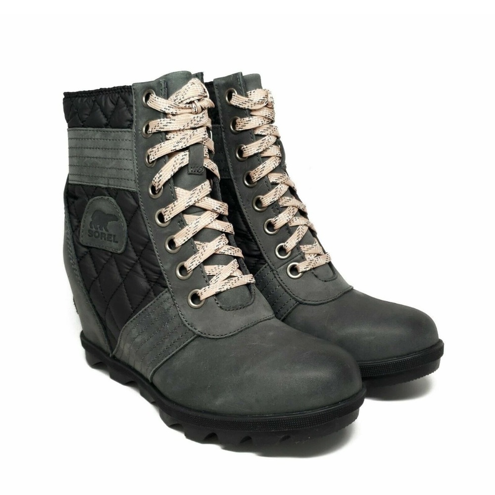 Sorel Lexie Wedge Boots Size 8